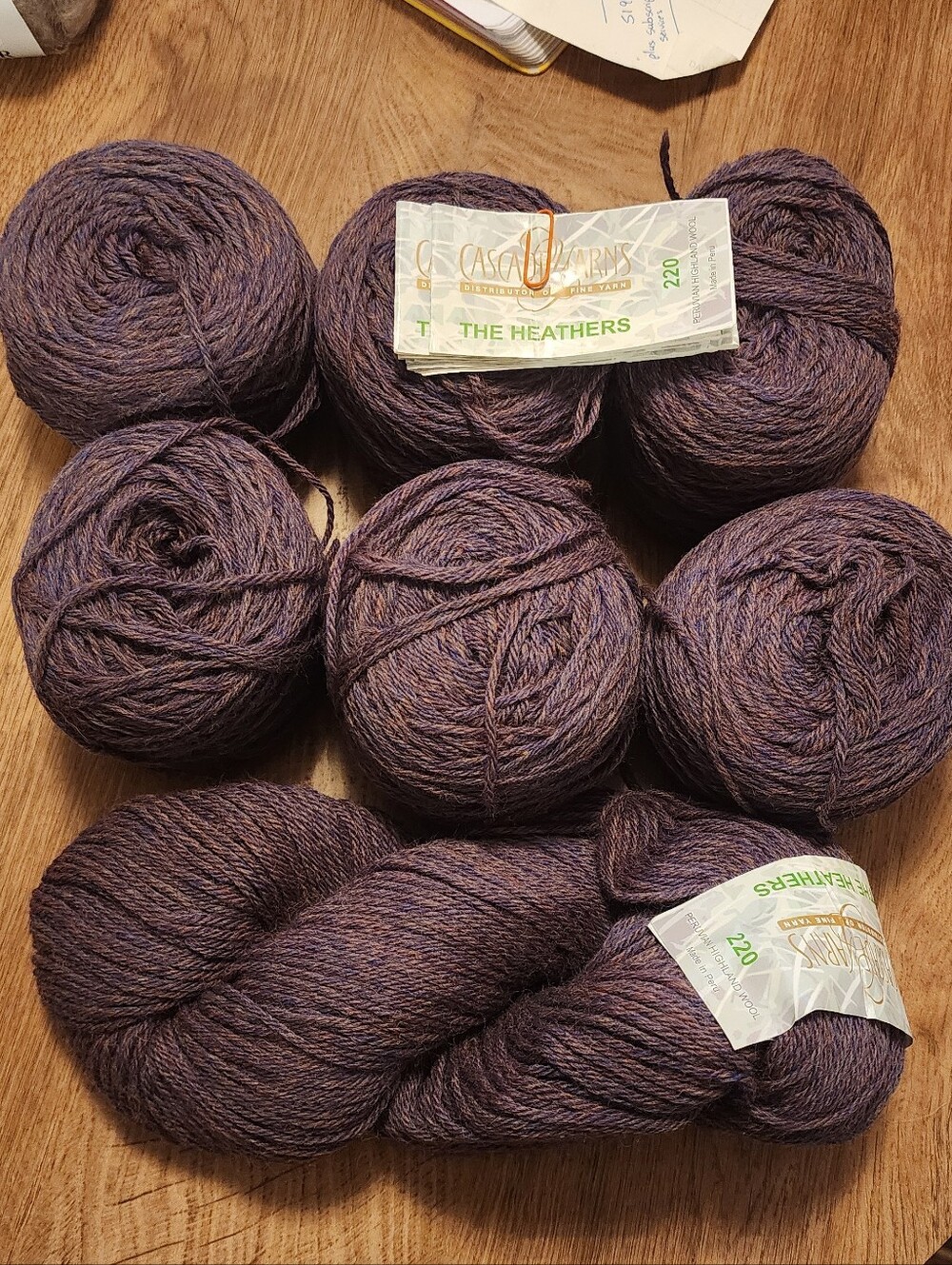Cascade 220: Heathers Yarn - Purple